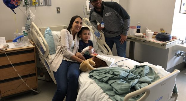 Visit Daytona Speedweeks brings surprise visitors to Speediatrics inpatient unit page