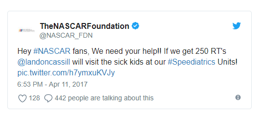 Visit Landon Delivers Promise to Visit Kids page