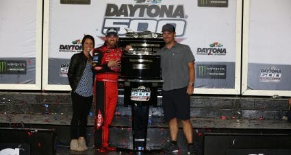 during the Monster Energy NASCAR Cup Series 60th Annual Daytona 500 at Daytona International Speedway on February 18, 2018 in Daytona Beach, Florida. | Getty Images