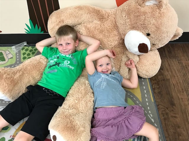 Mccracken Kids With Bear Photo 11