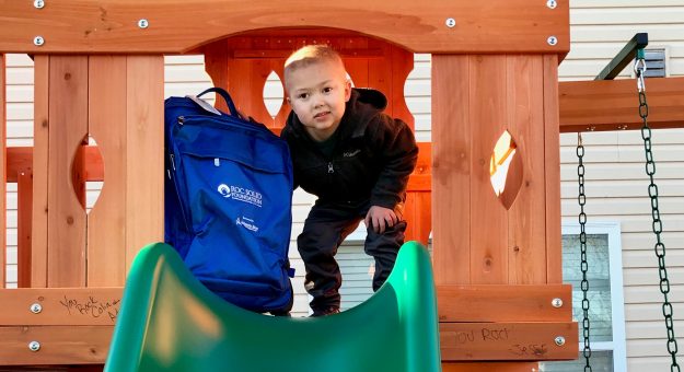 Visit Providing a gift of hope to pediatric cancer patients and their families page