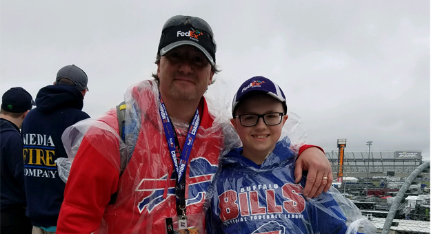 Visit At the Races as Father and Son page