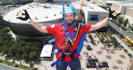 CHARLOTTE, NC September 25, 2018 - NASCAR Foundation Over the Edge event at the Emabassy Suites in Charlotte, NC.