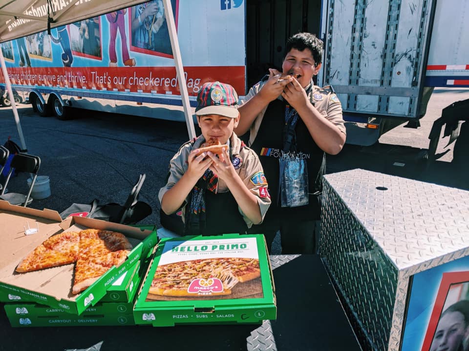 Boy Scouts Pizza