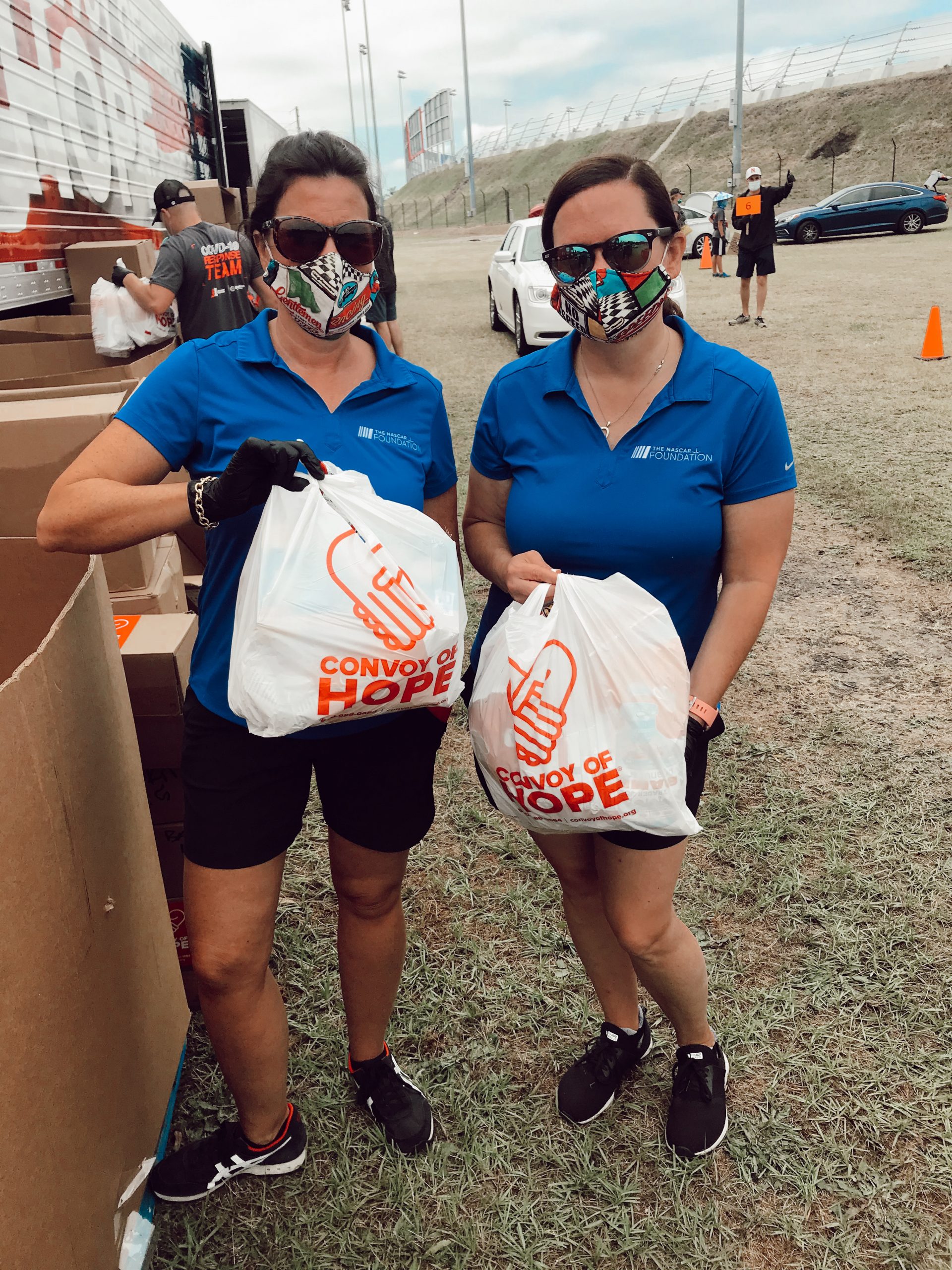 Pandemic Relief Efforts at Darlington Raceway