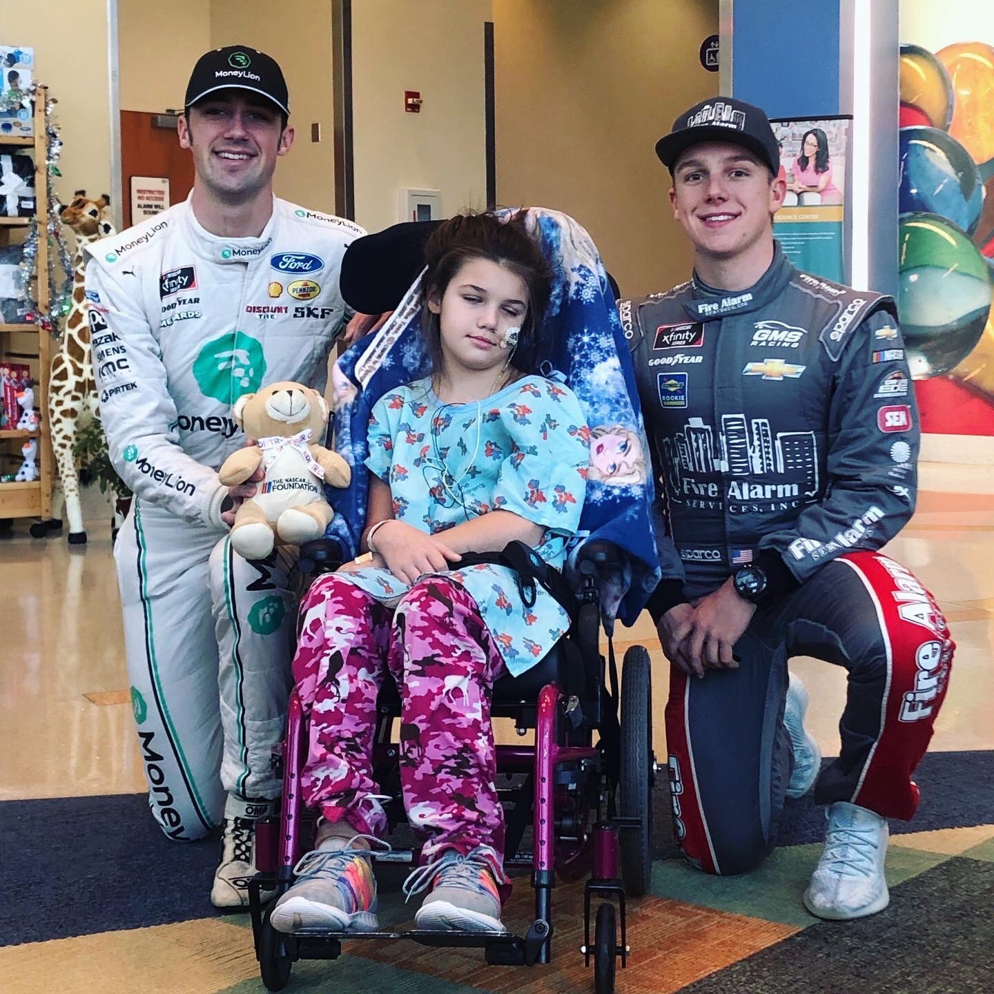 The NASCAR Foundation Speedy Bear Brigade