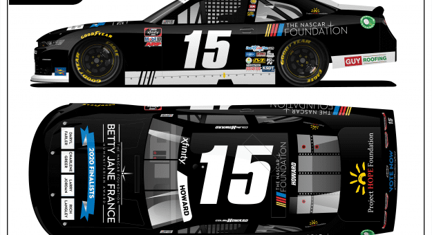 Visit Colby Howard Teams Up with The NASCAR Foundation to honor Betty Jane France Humanitarian Award Finalists page
