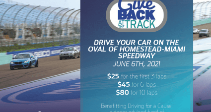 Track Laps Fundraiser at Homestead-Miami Speedway