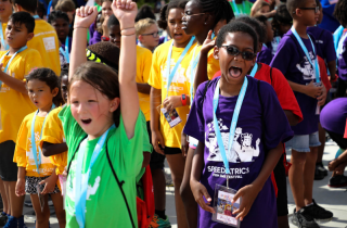 Children at Speediatrics Fun Day Festival