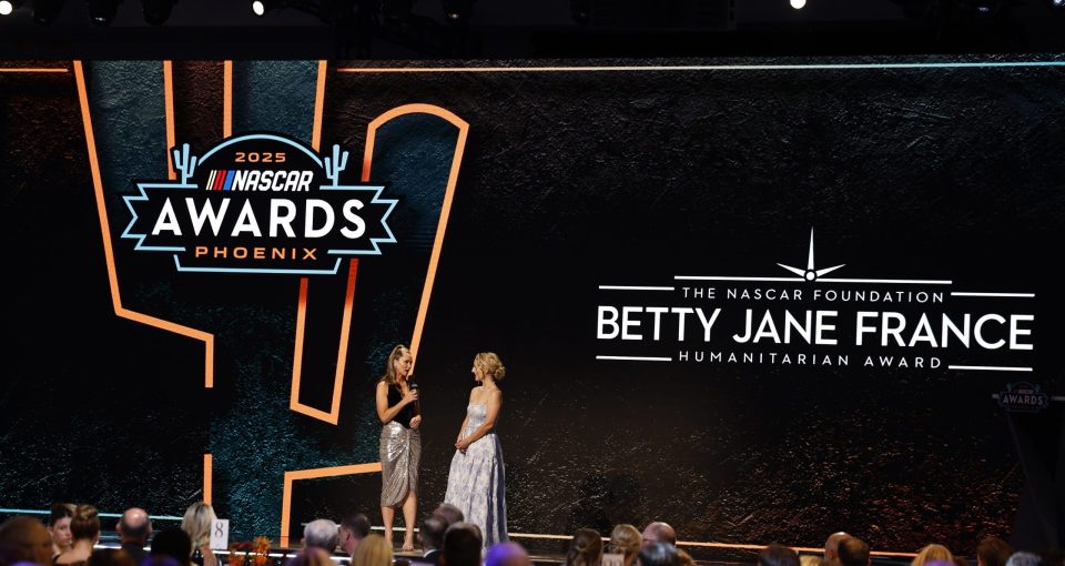 NASCAR Fan Kate O’Neal Wins 2025 Betty Jane France Humanitarian Award